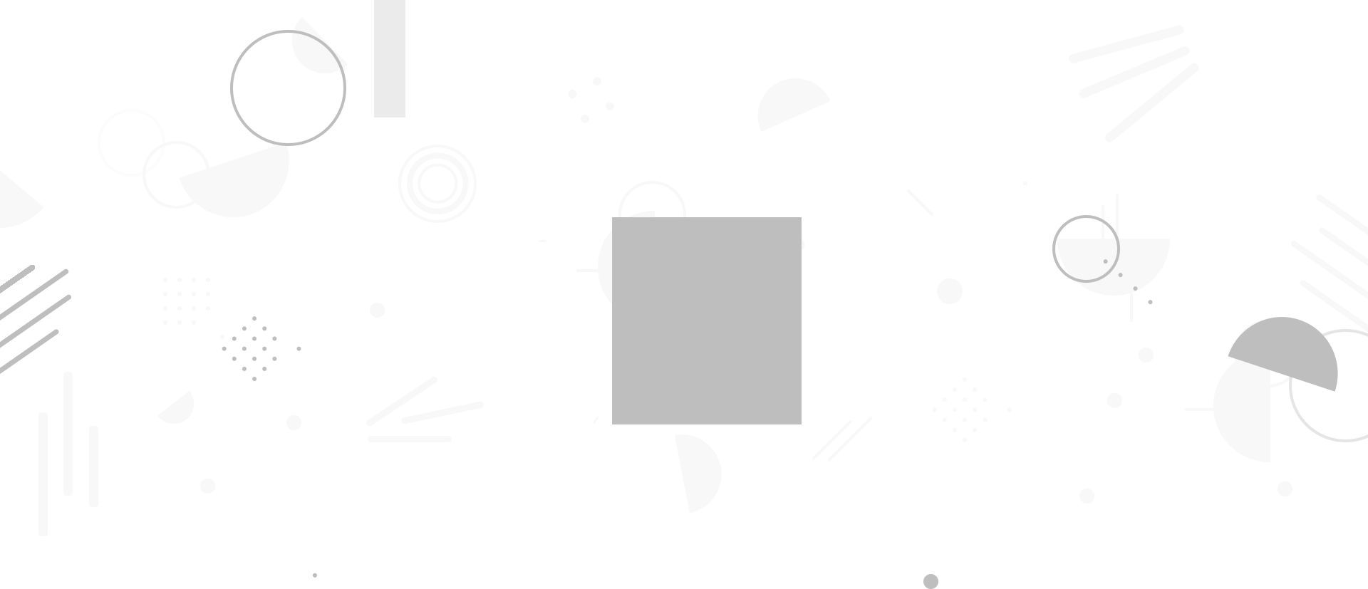 A selection of semi-transparent shapes on a transparent background.