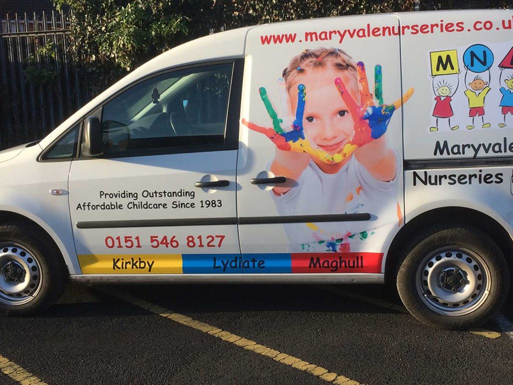 The Maryvale nurseries van.